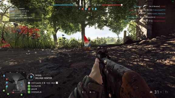 Battlefield V garden gnome Easter Egg