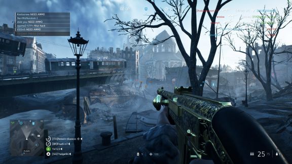 Battlefield V urban combat in Rotterdam Devastation