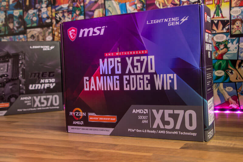 MSI MPG X570 GAMING EDGE WIFI ATX AMD Motherboard 