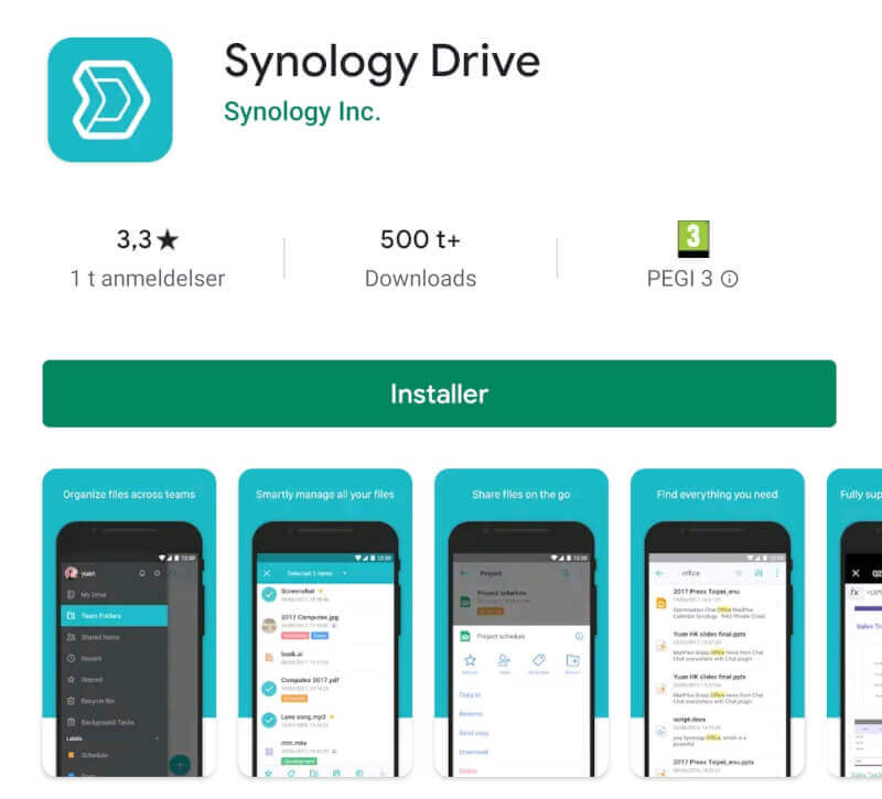 download synology drive app